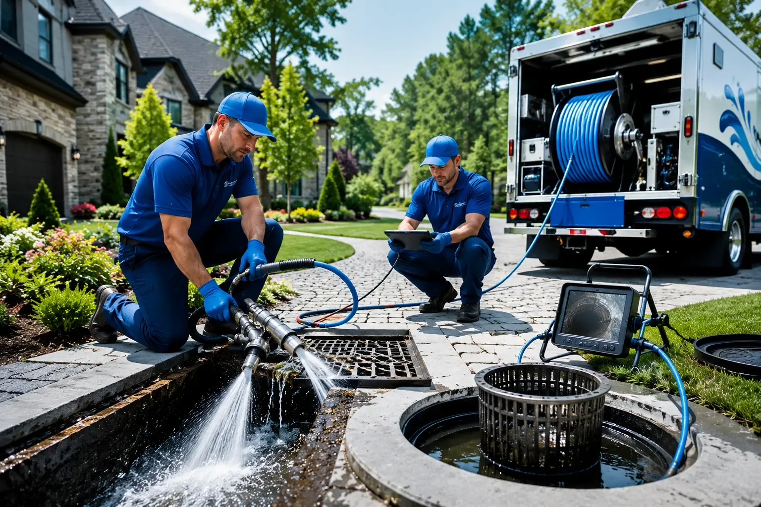 Local outdoor drain cleaning professionals in Rices Landing, PA